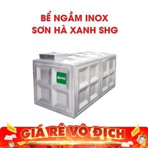 Bể Ngầm Inox Sơn Hà Xanh SHG 2000L