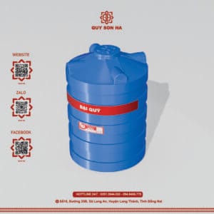 Bồn nước nhựa Đại Quý 3000L