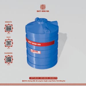 Bồn nước nhựa Quý Sơn Hà 3000L